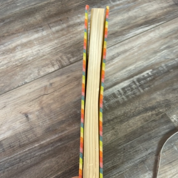 Diagonal Rainbow Fabric Decorative Coffee Table book - Picture 4 of 4